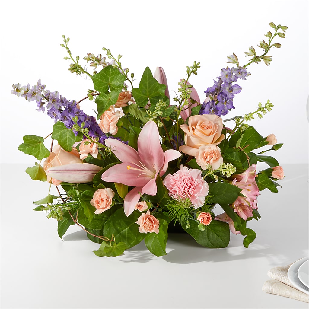 Blossom Time Centerpiece –  Gathered Blooms By Emily, Fairburn GA