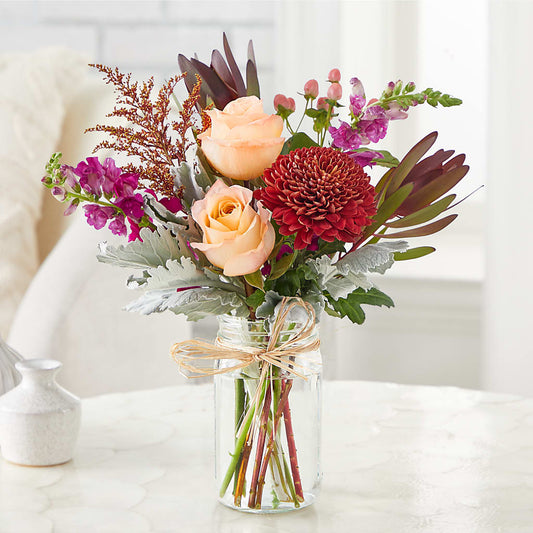 Moody Hues Bouquet –  Gathered Blooms By Emily, Fairburn GA