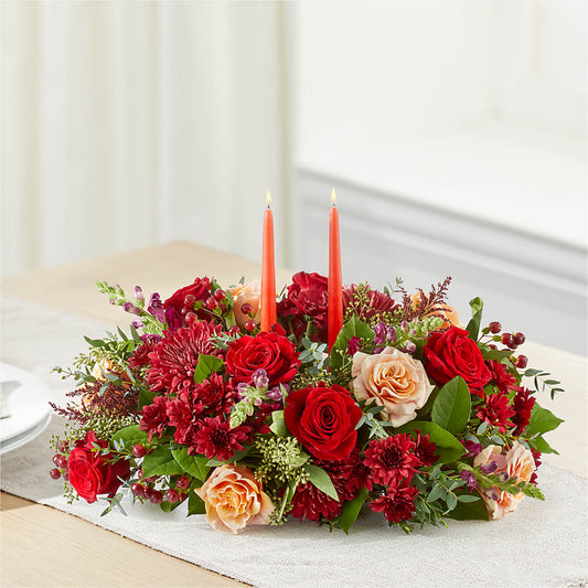 Most Thankful Centerpiece –  Gathered Blooms By Emily, Fairburn GA