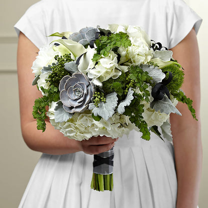 Sweet Innocence Bouquet –  Gathered Blooms By Emily, Fairburn GA
