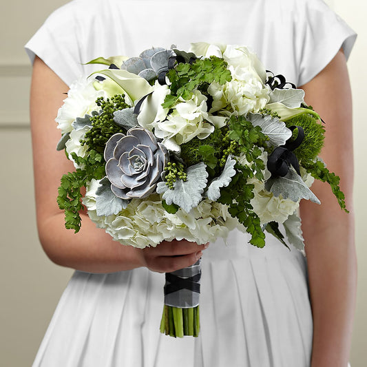 Sweet Innocence Bouquet –  Gathered Blooms By Emily, Fairburn GA