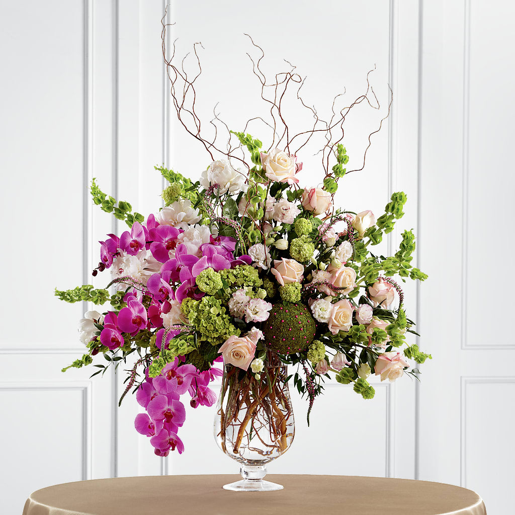 Soft Sophistication Arrangement –  Gathered Blooms By Emily, Fairburn GA