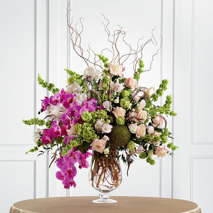 Soft Sophistication Arrangement –  Gathered Blooms By Emily, Fairburn GA
