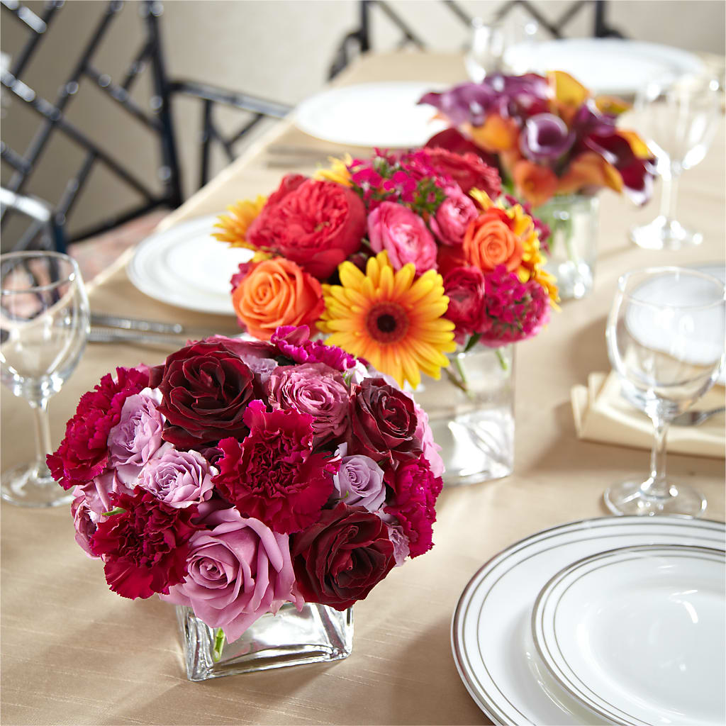 Love's Eternity Centerpiece –  Gathered Blooms By Emily, Fairburn GA