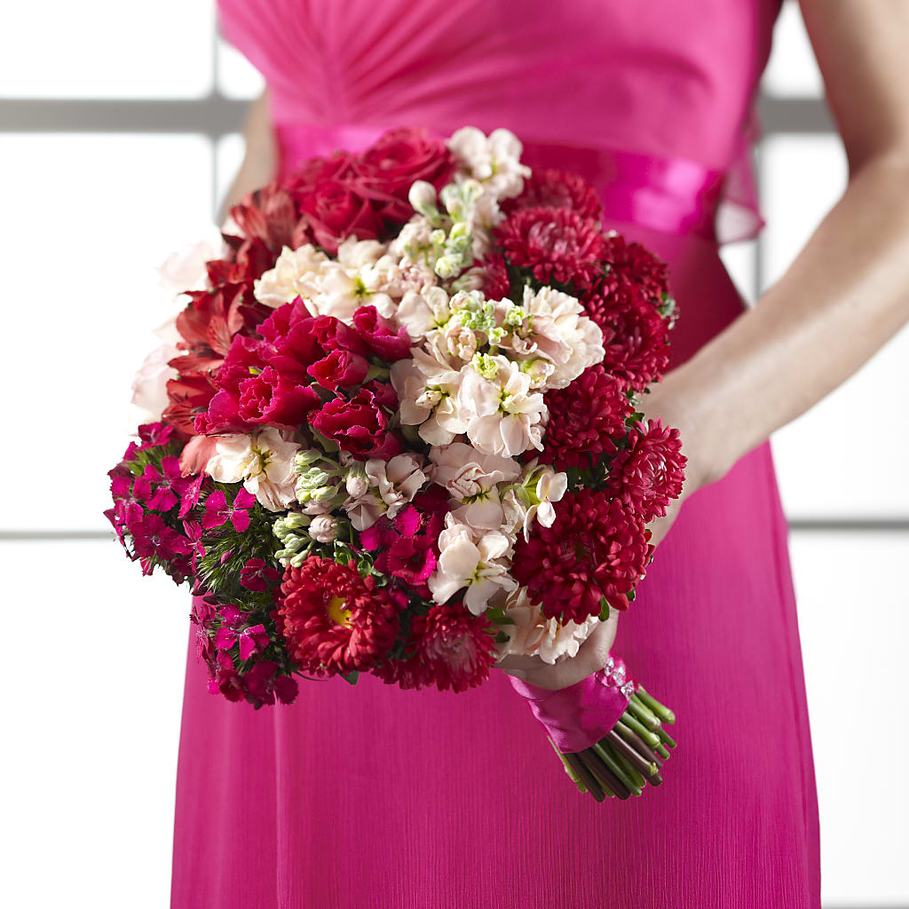 Pink Effervescence Bouquet –  Gathered Blooms By Emily, Fairburn GA
