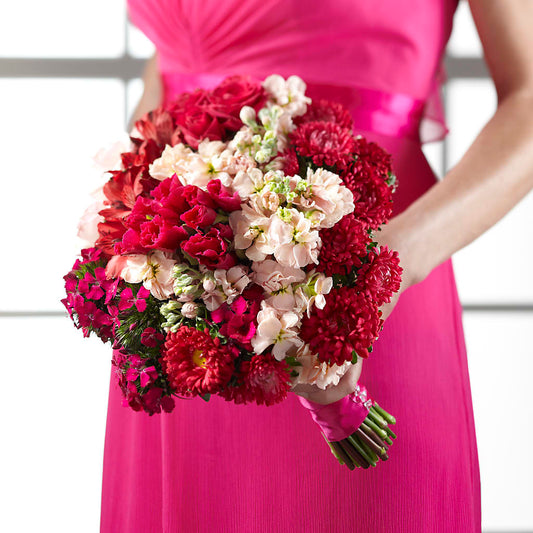 Pink Effervescence Bouquet –  Gathered Blooms By Emily, Fairburn GA