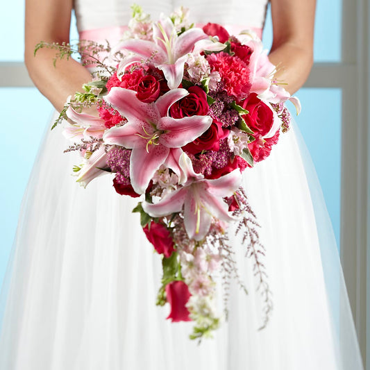 Lily & Rose Bouquet –  Gathered Blooms By Emily, Fairburn GA