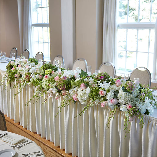 State of Joy Head Table Arrangement –  Gathered Blooms By Emily, Fairburn GA