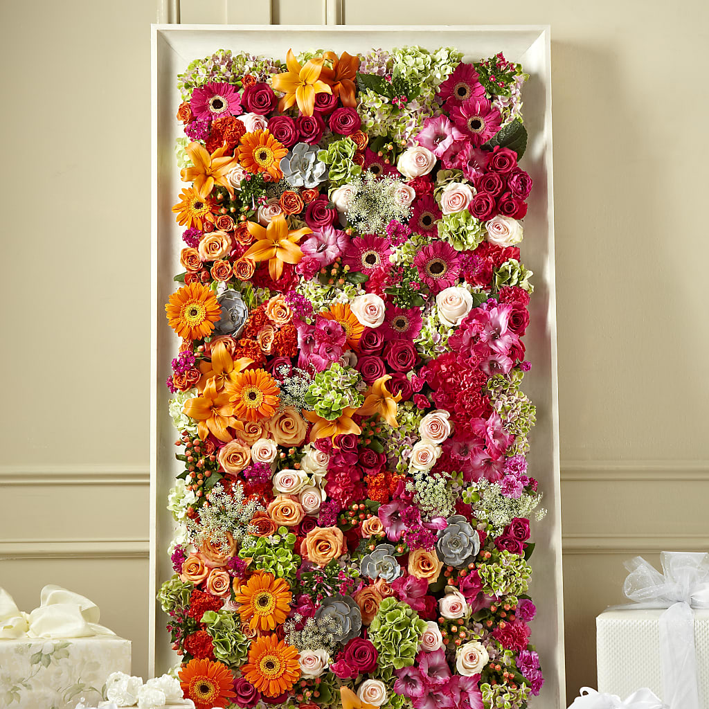 Fresh Picked Floral Wall –  Gathered Blooms By Emily, Fairburn GA