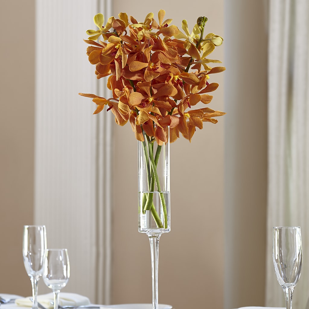 Orange Mokara Bouquet –  Gathered Blooms By Emily, Fairburn GA