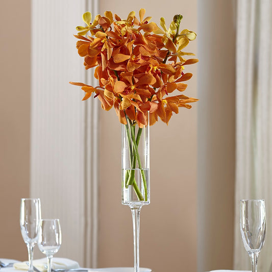 Orange Mokara Bouquet –  Gathered Blooms By Emily, Fairburn GA