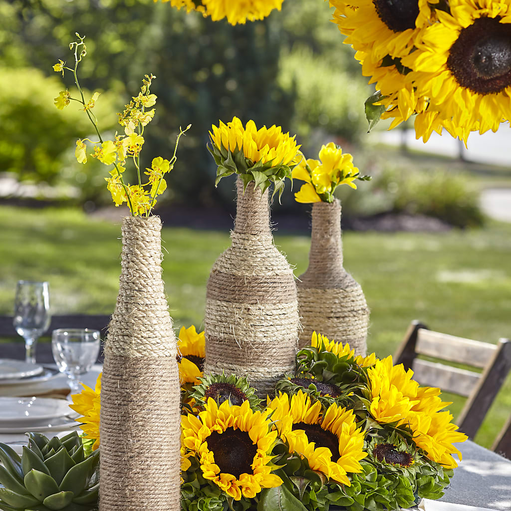 Sublime Garden Centerpiece –  Gathered Blooms By Emily, Fairburn GA