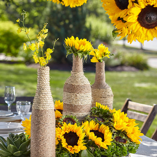Sublime Garden Centerpiece –  Gathered Blooms By Emily, Fairburn GA