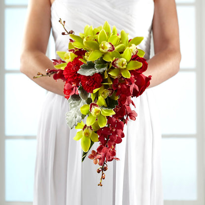 Elegant Orchid Bouquet –  Gathered Blooms By Emily, Fairburn GA