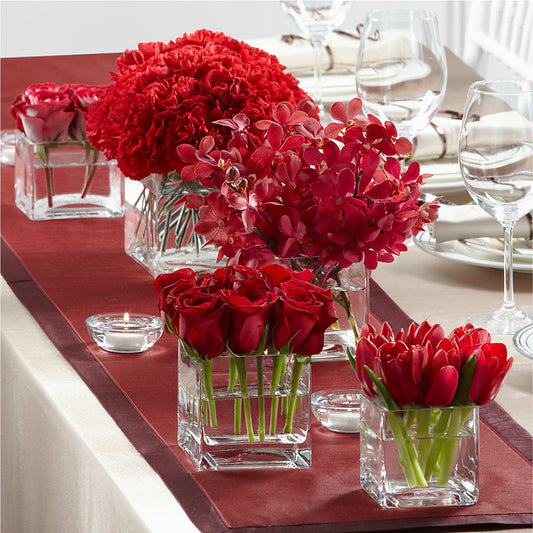 Modern Grace Centerpiece –  Gathered Blooms By Emily, Fairburn GA