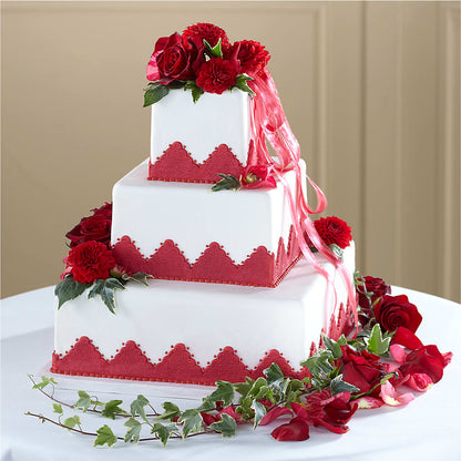 Forever Happiness Cake Decor –  Gathered Blooms By Emily, Fairburn GA