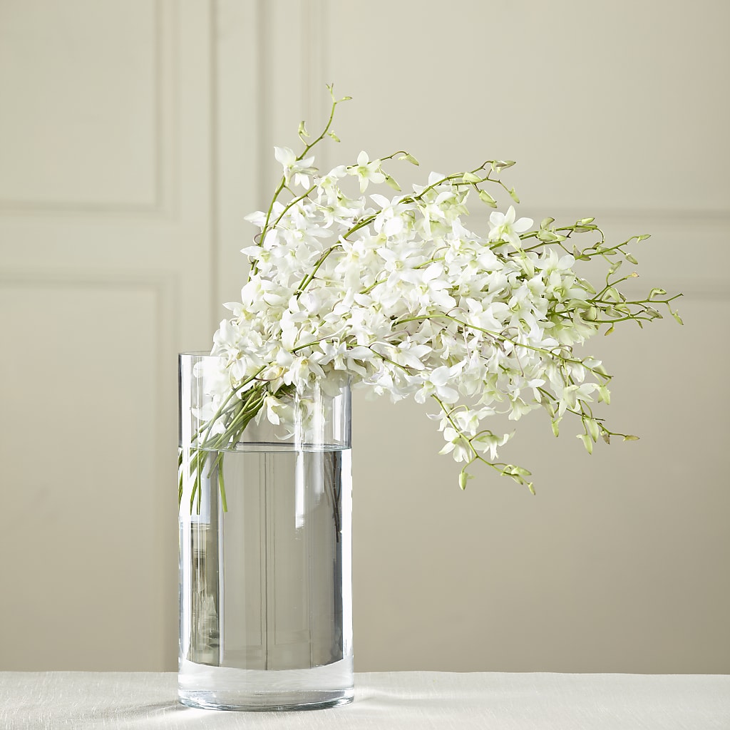 White Dendrobium Bouquet –  Gathered Blooms By Emily, Fairburn GA